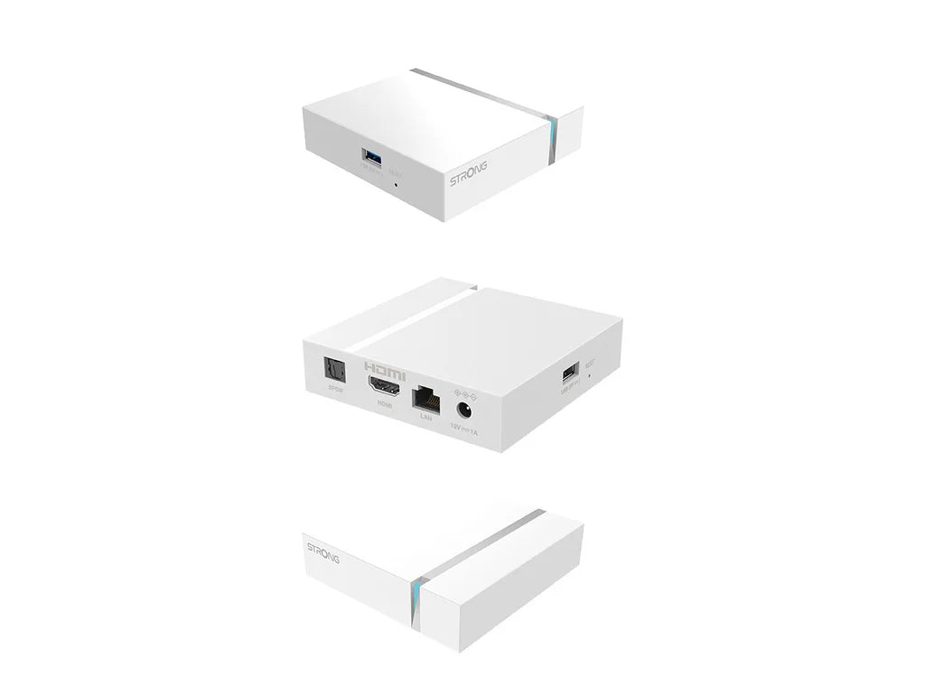 Strong LEAP-S3+ V2 biely 4K Google TV box + Darček ANTIK TV zadarmo!