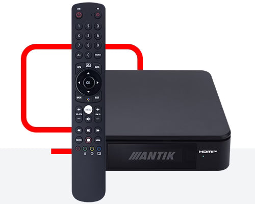Set-top box za 1,50 €/mes.