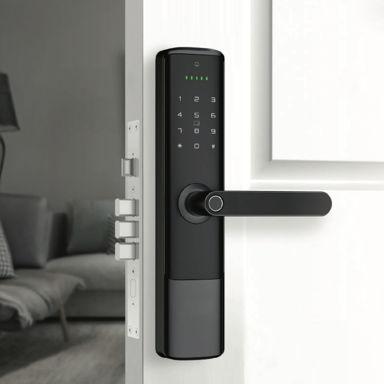ANTIK Smart Zámok ATK-LCK2-BF + zadlabávací zámok 5072