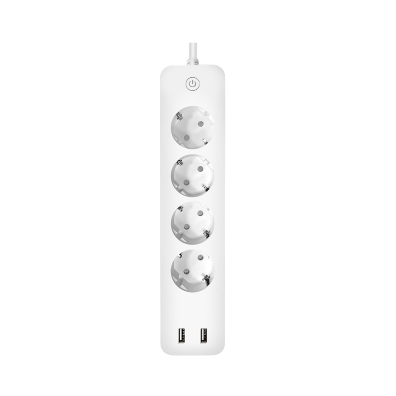 ANTIK smart predlžovací kábel 4-zásuvkový + 2 USB
