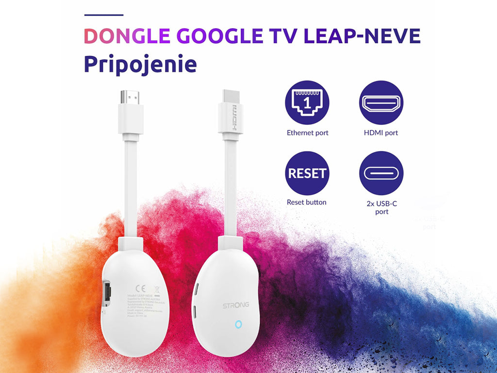 Strong LEAP-NEVE 4K Google TV box + Darček ANTIK TV zadarmo!